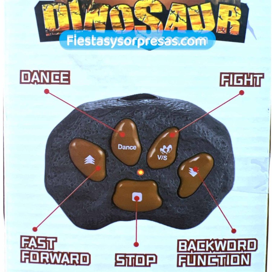 Triceratops Control Remoto - Fiestas y Sorpresas