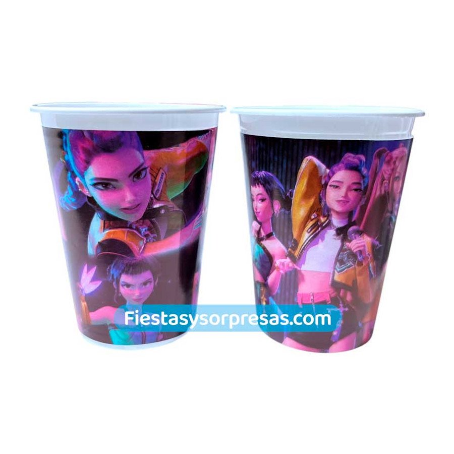 Vasos Las Guerreras K-Pop 7oz. - Fiestas y Sorpresas