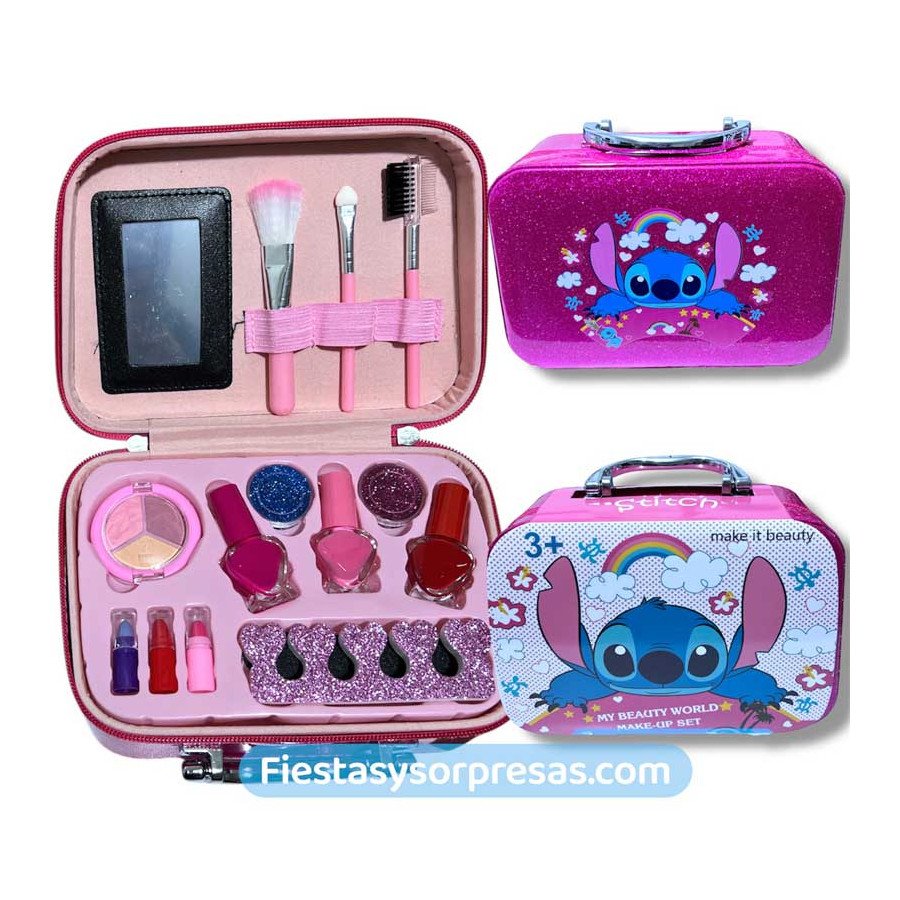 Set de Maquillaje Stitch - Fiestas y Sorpresas