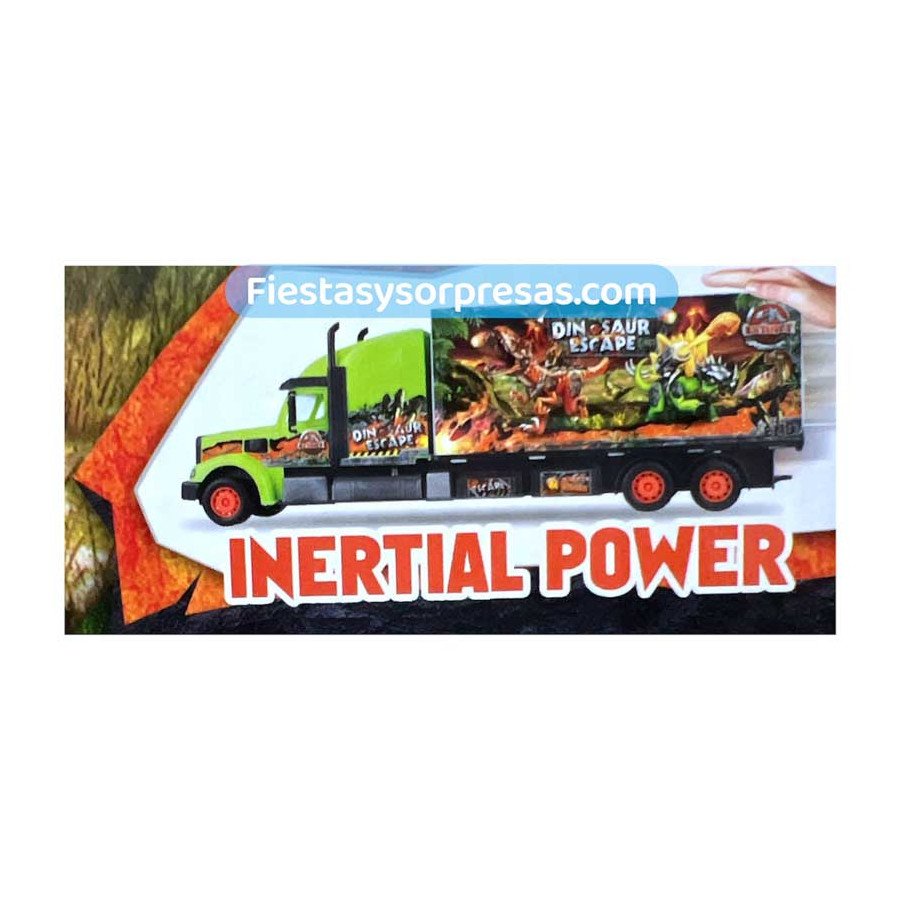 Tractomula Safari Dinosaurios - Fiestas y Sorpresas