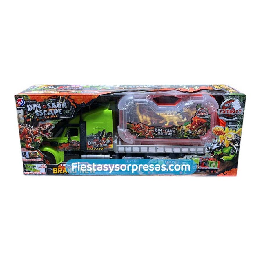 Tractomula Safari Dinosaurios - Fiestas y Sorpresas