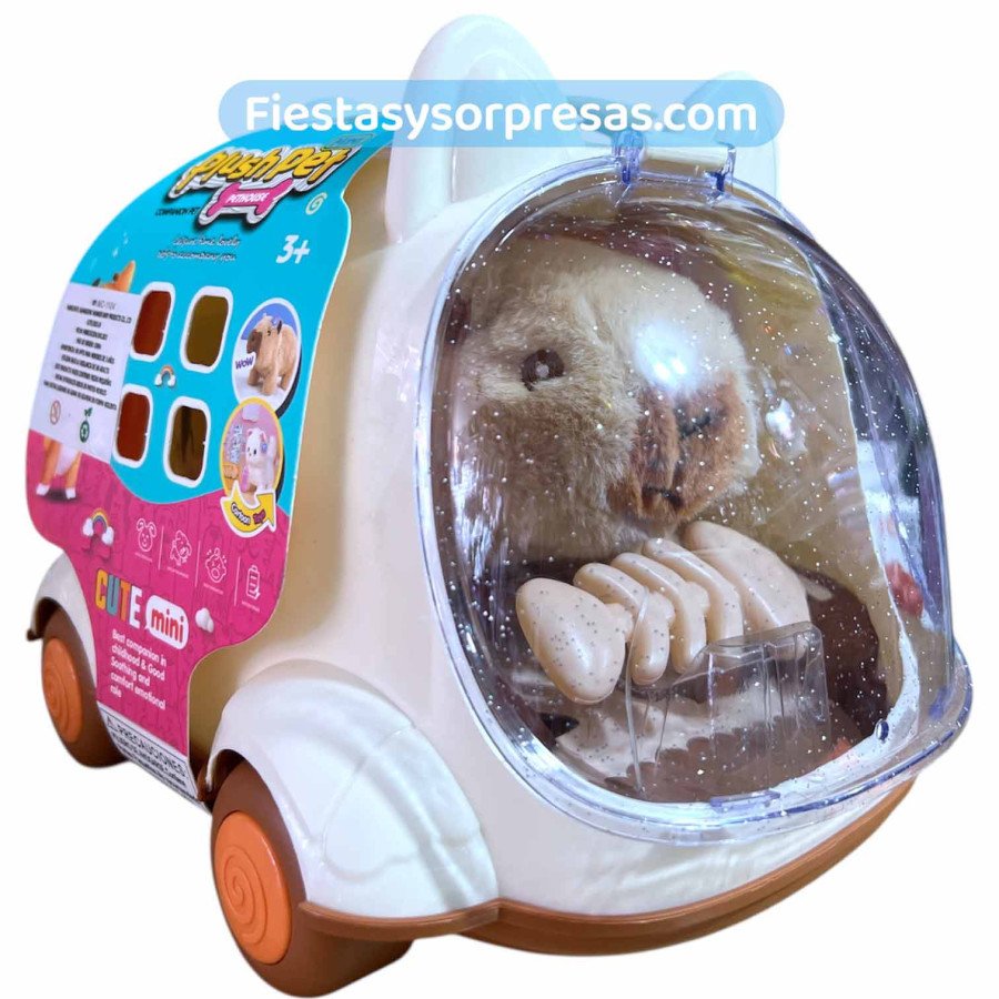 Carro Mascota Capibara Plush Pet - Fiestas y Sorpresas