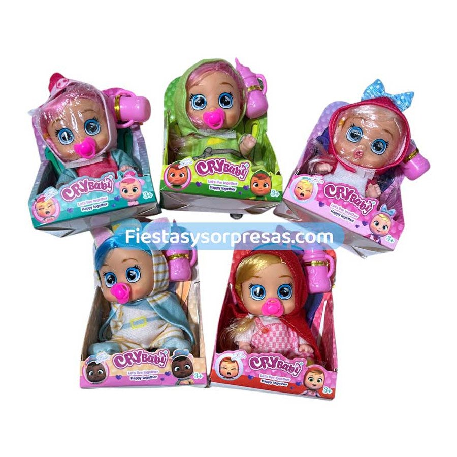 Muñeca Cry Baby Green - Fiestas y Sorpresas