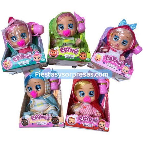 Muñeca Cry Baby Pink - Fiestas y Sorpresas