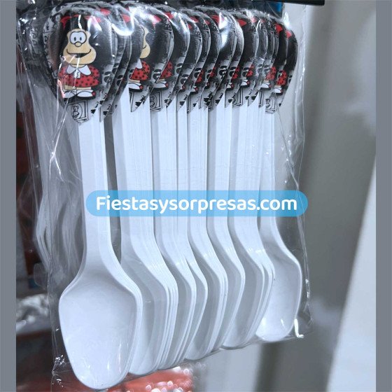 Cubiertos Mafalda - Fiestas y Sorpresas