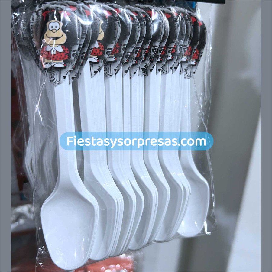 Cubiertos Mafalda - Fiestas y Sorpresas