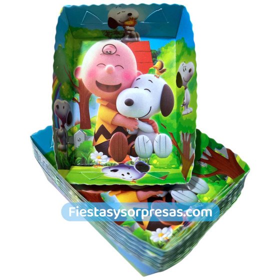 Bandeja para Torta Carlitos y Snoopy - Fiestas y Sorpresas