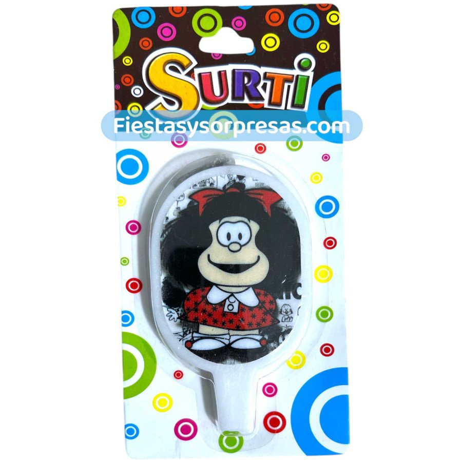 Vela de Cumpleaños Mafalda - Fiestas y Sorpresas