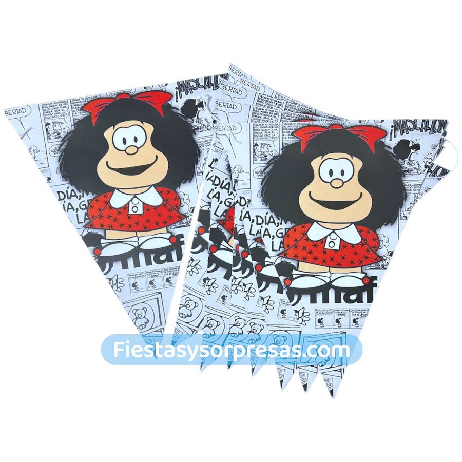 Banderines Mafalda | Fiestas y Sorpresas