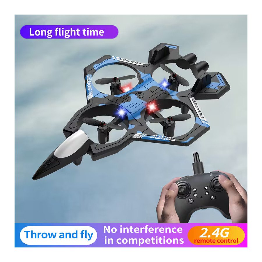 Avión RC Sky King 2025 Verde - Fiestas y Sorpresas