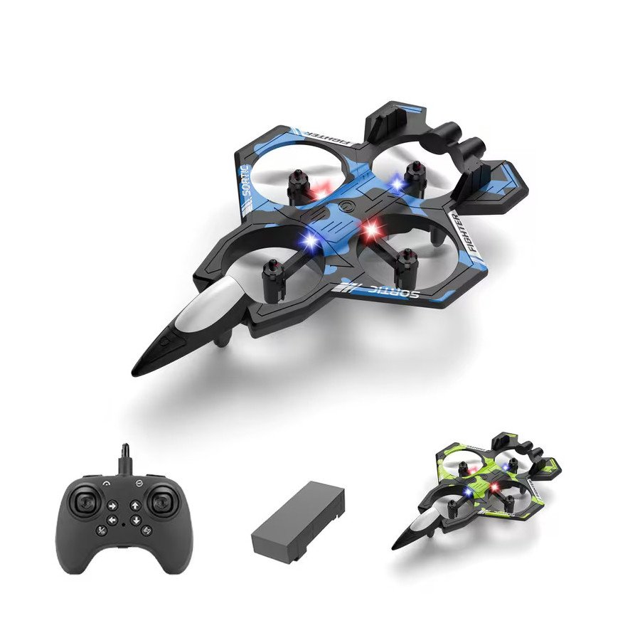 Avión RC Sky King 2025 Verde - Fiestas y Sorpresas