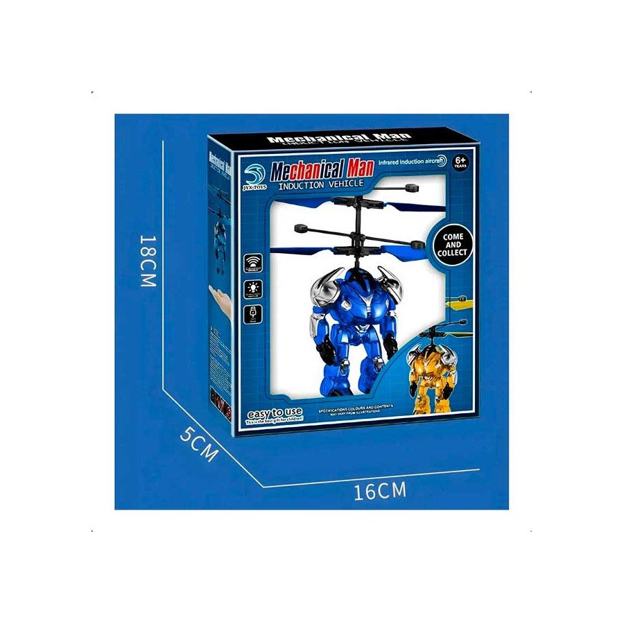 Mechanical Man Volador - Azul - Fiestas y Sorpresas