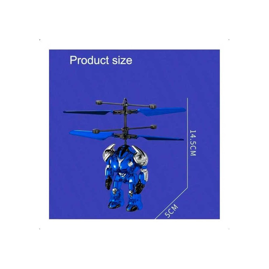 Mechanical Man Volador - Azul - Fiestas y Sorpresas