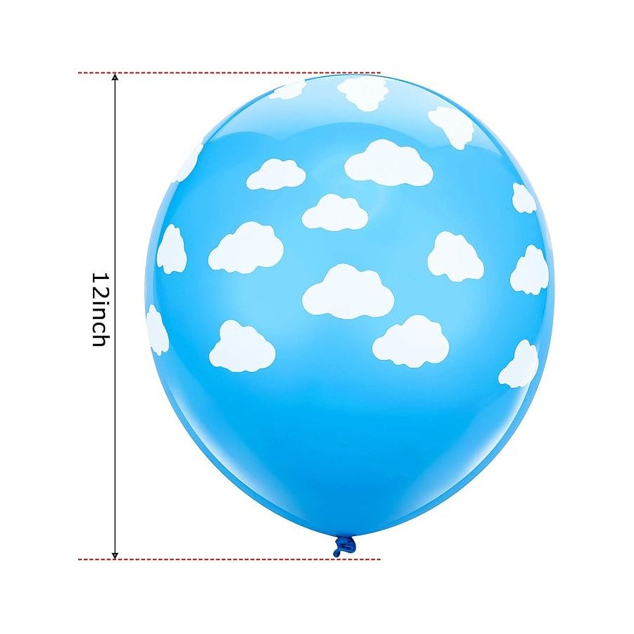 Globo impreso nubes -  Fiestas y Sorpresas