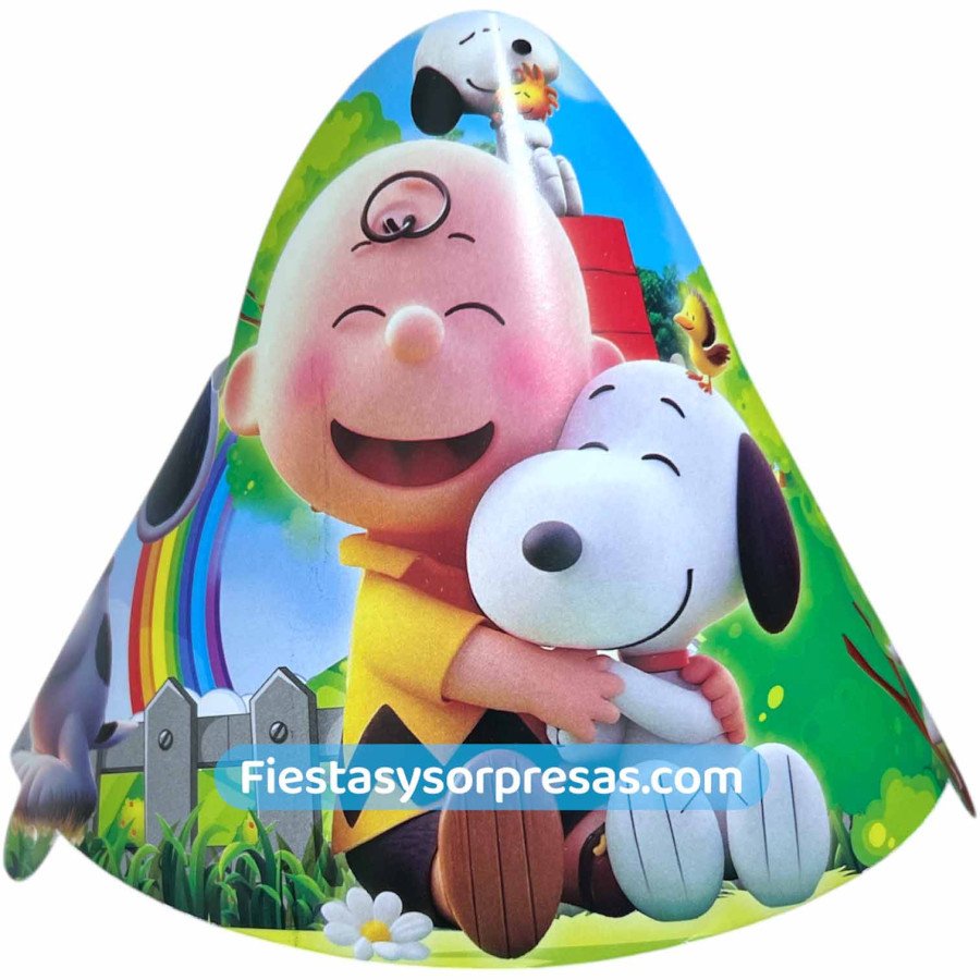Gorro Carlitos y Snoopy| Fiestas y Sorpresas