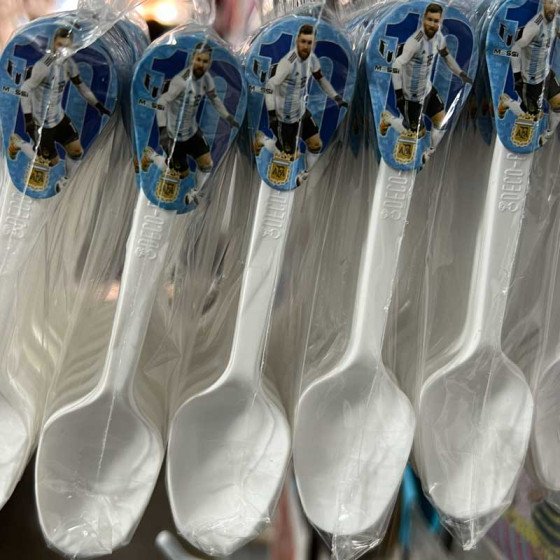 Cubiertos Messi | Fiestas y Sorpresas