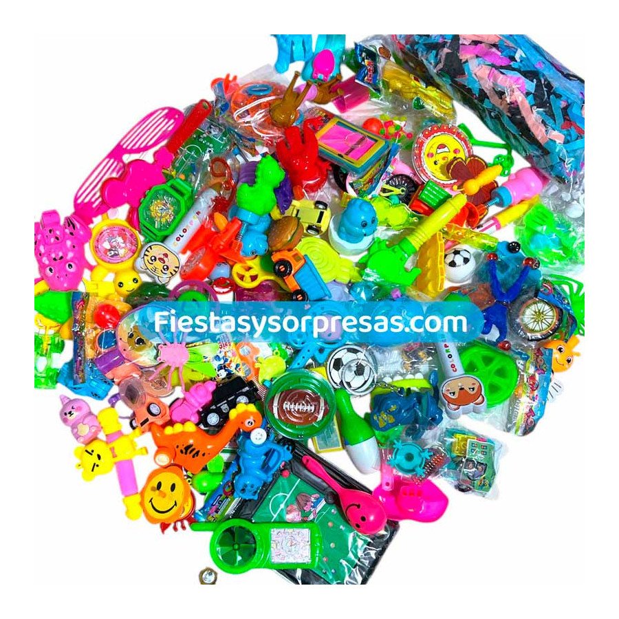 Relleno Piñatas Juguetes Paquete | Fiestas y Sorpresas