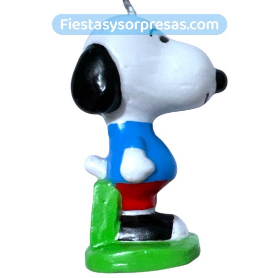 Vela De Cumpleaños Snoopy - Fiestas y Sorpresas