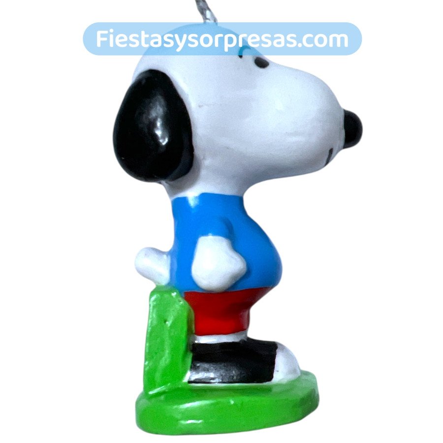 Vela De Cumpleaños Snoopy - Fiestas y Sorpresas