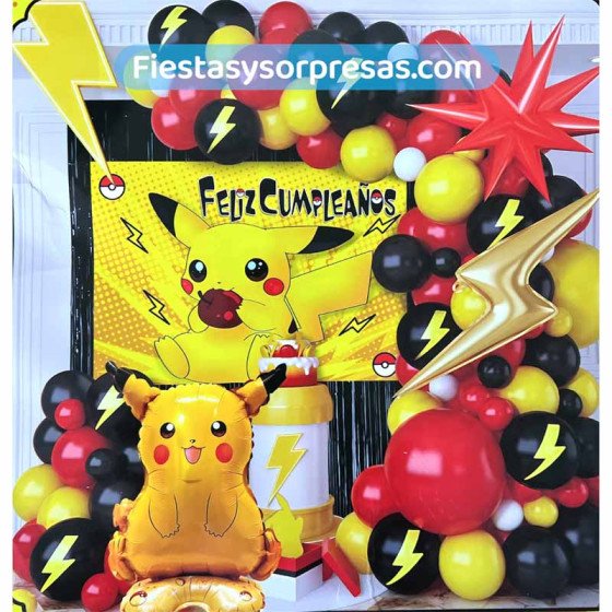 Arco Orgánico Pokemon | Fiestas y Sorpresas