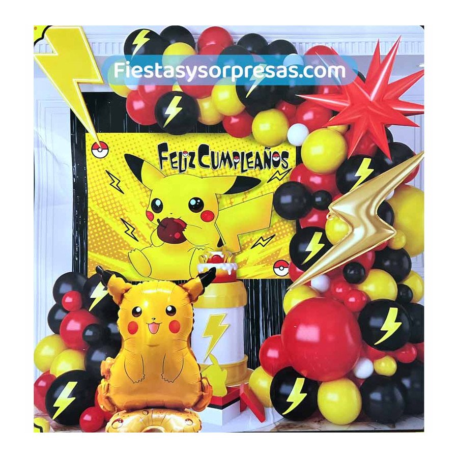 Arco Orgánico Pokemon | Fiestas y Sorpresas