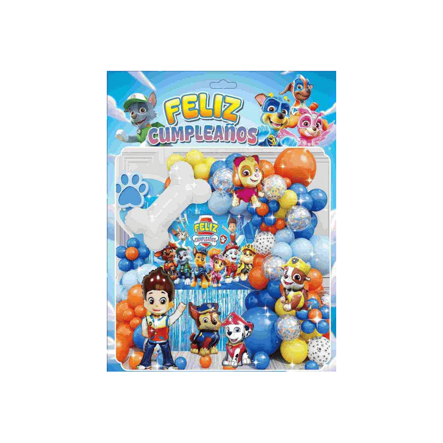 Arco Orgánico De Paw Patrol | Fiestas y Sorpresas