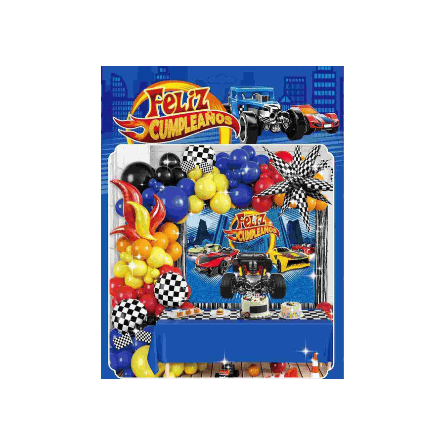 Arco Orgánico Hot Wheels | Fiestas y Sorpresas