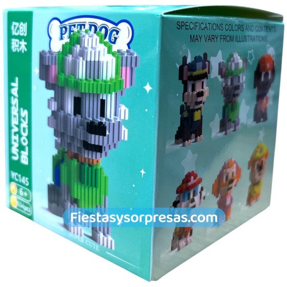 Bloques Lego Rocky - Fiestas y Sorpresas