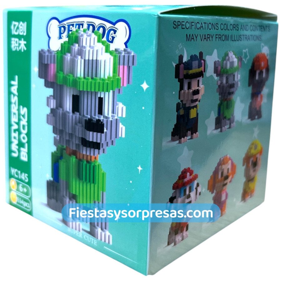Bloques Lego Rocky - Fiestas y Sorpresas