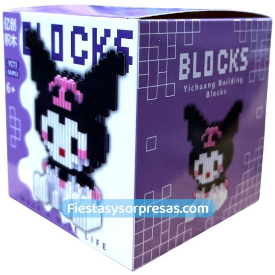 Bloques Lego Kuromi - Fiestas y Sorpresas