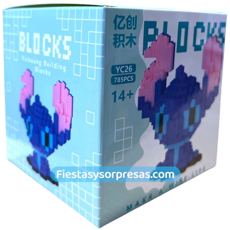 Bloques Lego Stitch - Fiestas y Sorpresas
