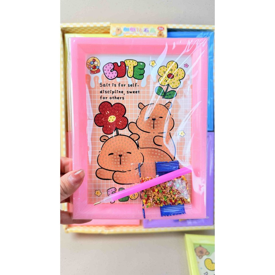 Cuadro Diamantes De Capibara | Fiestas y Sorpresas