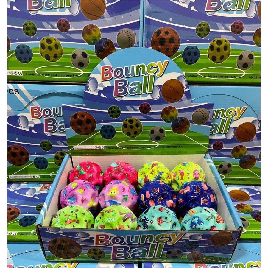 Pelota Dinosaurio - Caja x 12 - Fiestas y Sorpresas