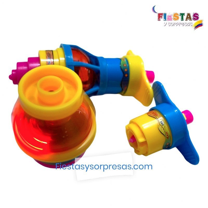 Trompo De Juguete Con Luz Unidad | Fiestas y Sorpresas