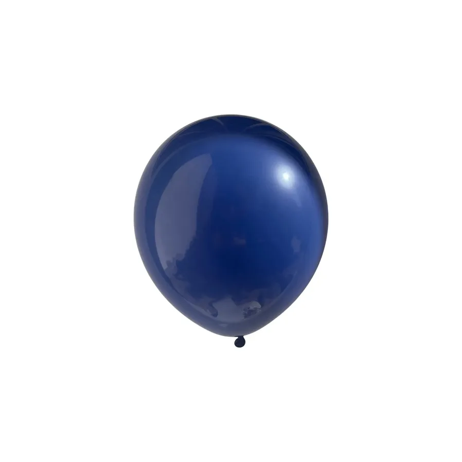 Globo Unicolor R12 Paquete X 20 Azul Naval - | Fiestas y Sorpresas