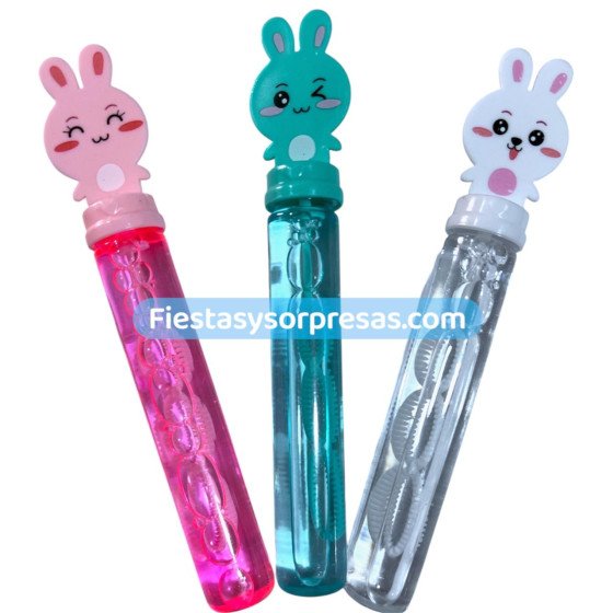 Burbujero Conejito 12cm | Fiestas y Sorpresas