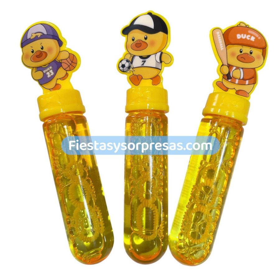 Burbujeros de Pato Deportista | Fiestas y Sorpresas