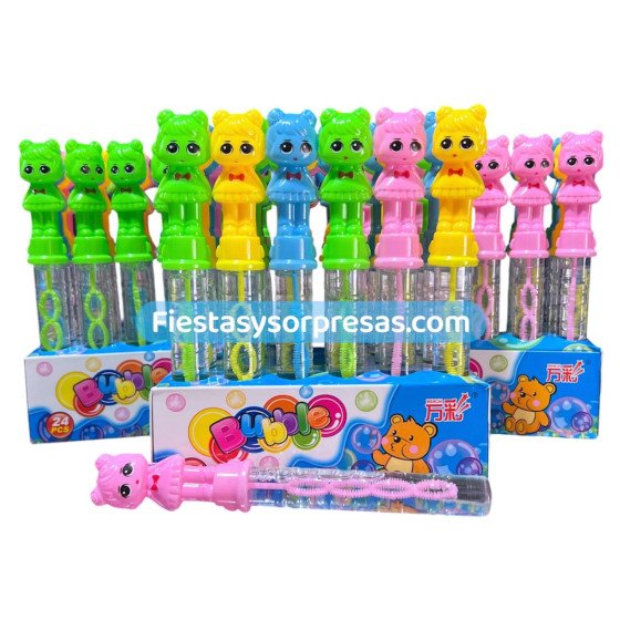 Burbujero tipo Lapiz Muñeca 17cm  | Fiestas y Sorpresas
