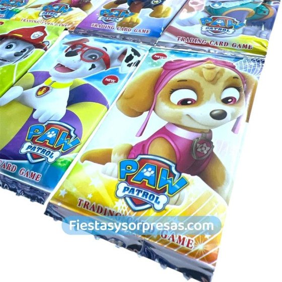 Cartas de Poder Paw Patrol  | Fiestas y Sorpresas