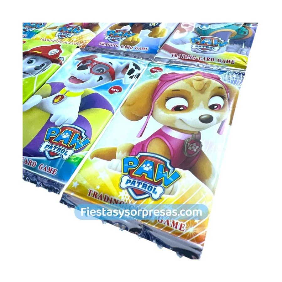 Cartas de Poder Paw Patrol  | Fiestas y Sorpresas