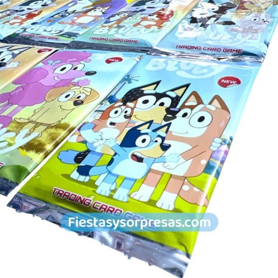 Cartas de Poder Bluey  | Fiestas y Sorpresas