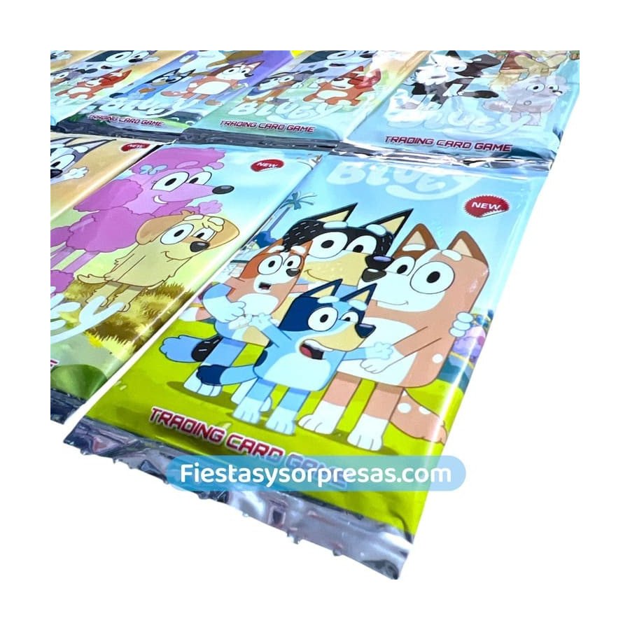 Cartas de Poder Bluey  | Fiestas y Sorpresas