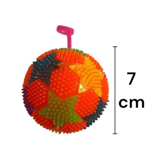 Pelota Estrellas Chillona con luz | Fiestas y Sorpresas