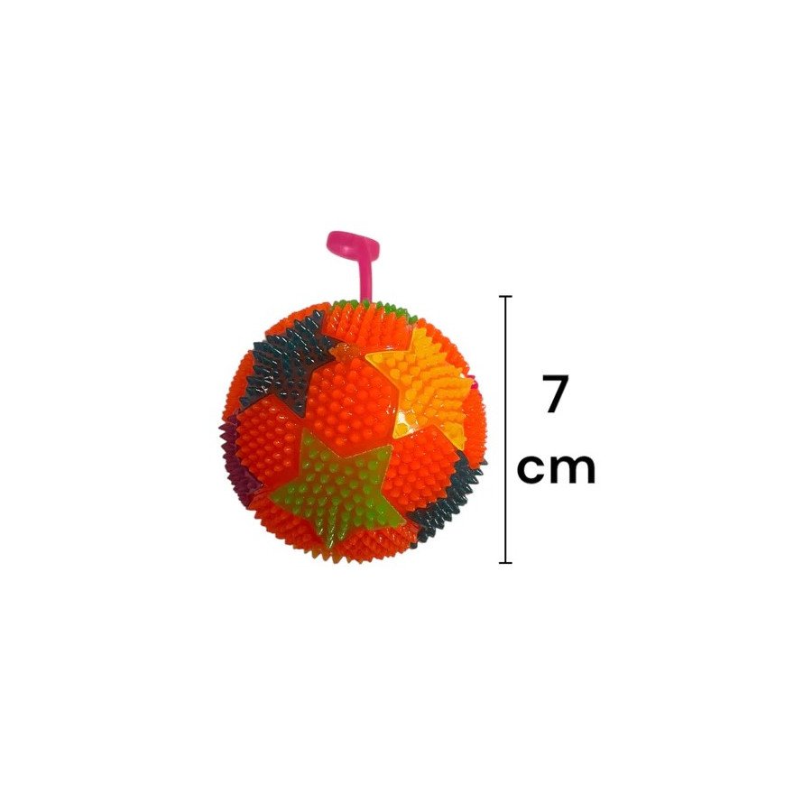 Pelota Estrellas Chillona con luz | Fiestas y Sorpresas