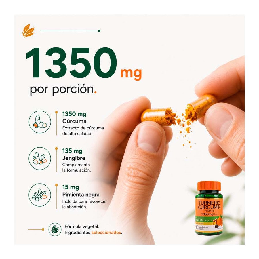 Cúrcuma Jengibre Pimienta Negra | Fiestas y Sorpresas