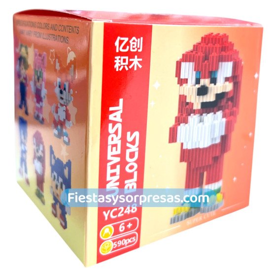 Bloques Lego Sonic Rojo