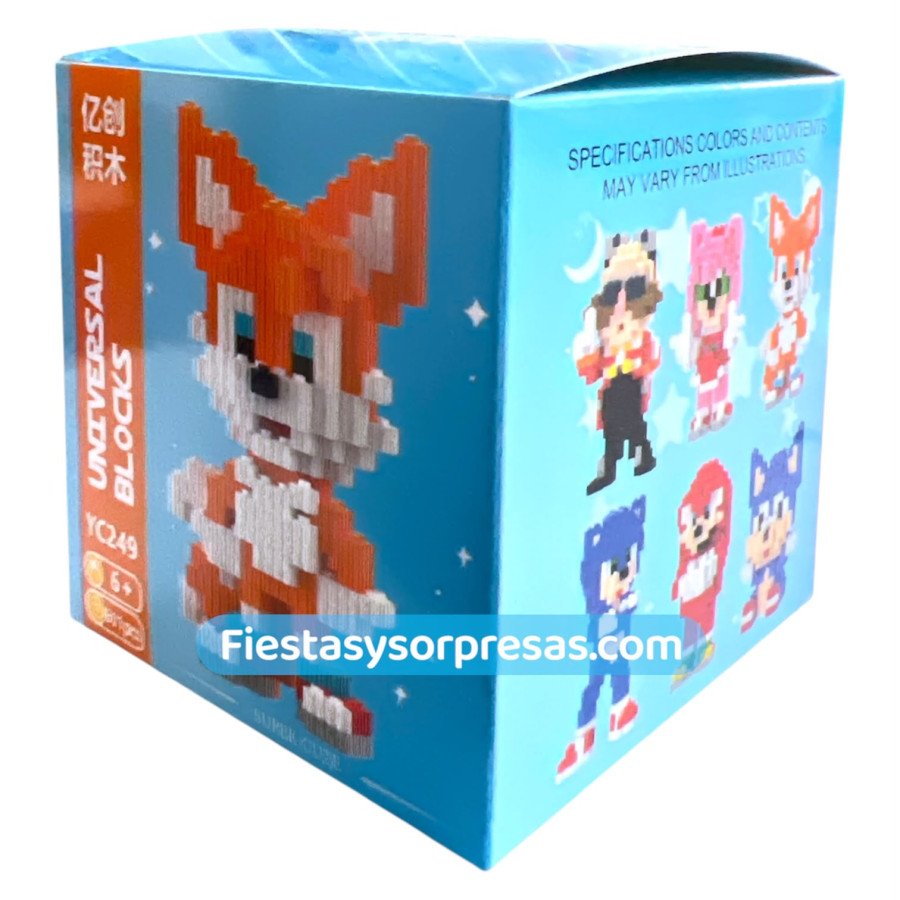 Bloques Lego Sonic Amarillo