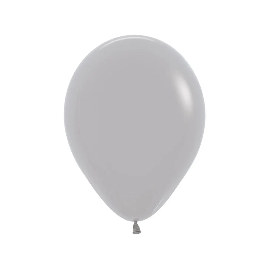 Globos Gris Mate  R12 Paquete X 20 | Fiestas y Sorpresas