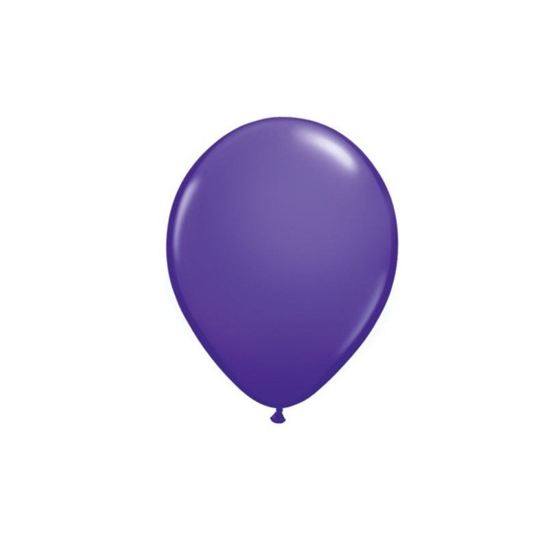 GLOBOS UNICOLOR - R12 - MORADO - PAQUETE X 50