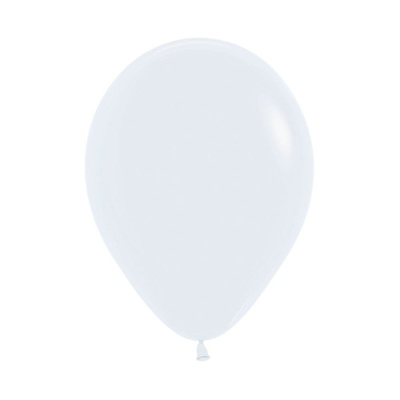 GLOBOS UNICOLOR - R12 - BLANCO - PAQUETE X 50 GLOBOS UNICOLOR - R12 - BLANCO - PAQUETE X 50